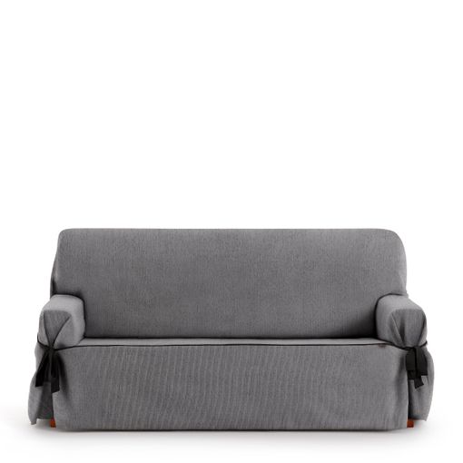 Funda De Sofá Con Lazos Beret, 4 Plazas 210 - 240 Cm. Marrón Estoralis con  Ofertas en Carrefour