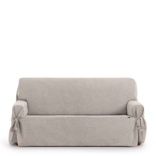 Funda De Sofa Elástica Adaptable Berta, 3 Plazas - 180 - 200 Cm. Lino  Estoralis con Ofertas en Carrefour