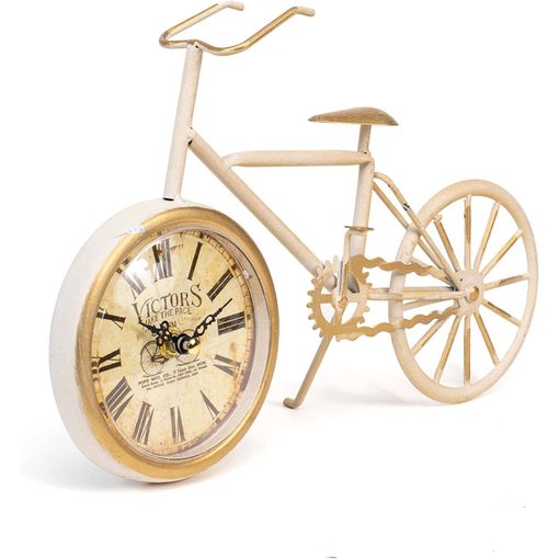 Reloj de mesa vintage - Blanco Crema - THE SECRET HOME