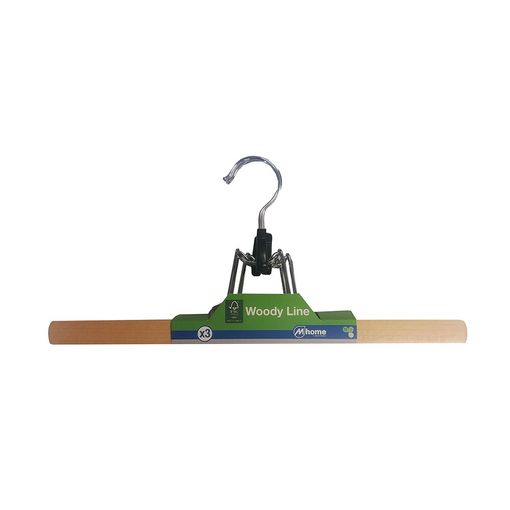 Lote 3 Perchas Para Faldas Madera Ecológica Fsc 35x16cm-20mm con Ofertas en  Carrefour