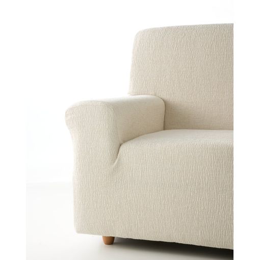 Funda De Sofa Elástica Adaptable Orion, 4 Plazas - 210 - 240 Cm. Crudo  Estoralis con Ofertas en Carrefour