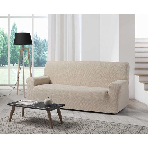 Funda De Sofa Elástica Adaptable Alba, 2 Plazas - 140 - 170 Cm. Rojo  Estoralis con Ofertas en Carrefour