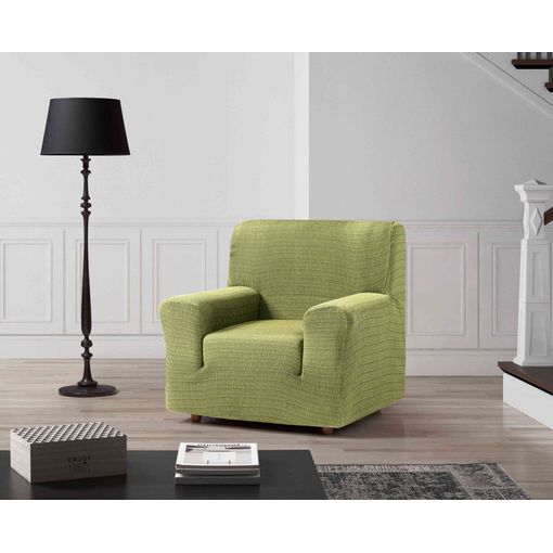 Funda De Sofa Elástica Adaptable Alba, 2 Plazas - 140 - 170 Cm. Marron  Estoralis con Ofertas en Carrefour