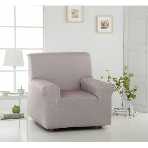 Funda De Sofa Elástica Adaptable Berta, 2 Plazas - 140 - 170 Cm. Marfil  Estoralis con Ofertas en Carrefour