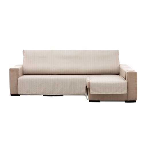 Protector cubre sofá chaiselongue derecho 240 beige BRISA