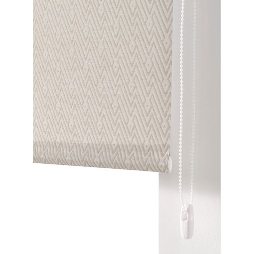 Estor Enrollable Transucido Melisandre, 130 X 250 Cm. Beige Estoralis