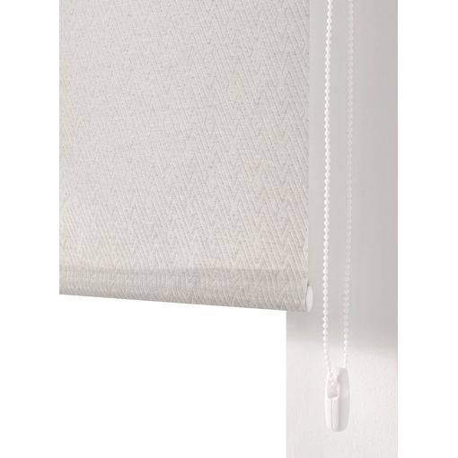 Estor Enrollable Transucido Melisandre, 130 X 250 Cm. Gris Estoralis