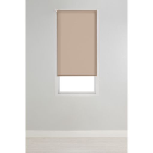 Estor Enrollable Sin Taladrar Easy Fix Translucido Robert, 100 X 190 Cm.  Taupe con Ofertas en Carrefour