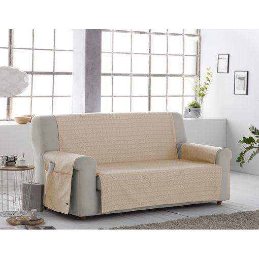 Funda De Sofá Practica, Salva Sofa Luna, 2 Plazas 110 X 220 Cm