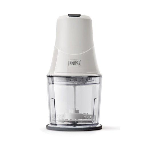 Black & Decker Bxch260e Picadora Eléctrica De Alimentos 0,5 L Transparente,  Blanco 260 W con Ofertas en Carrefour