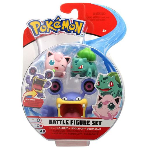 Pokemon - Paquete mini mundos con 2 figuras aleatorias (Varios modelos), Pokemon