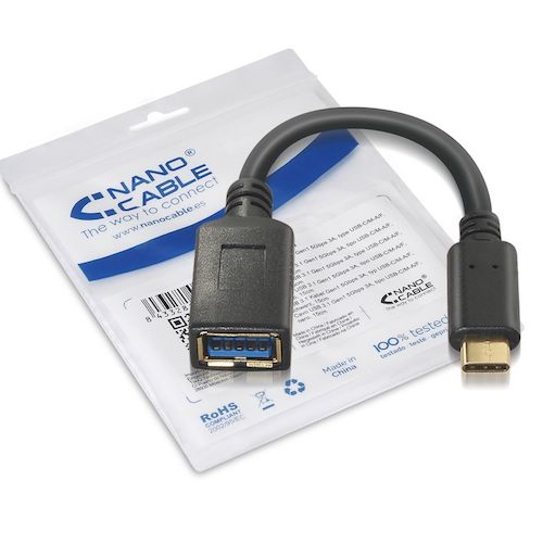 Cable USB 3.1 Tipo C a USB 3.0 1m > Informatica > Cables y