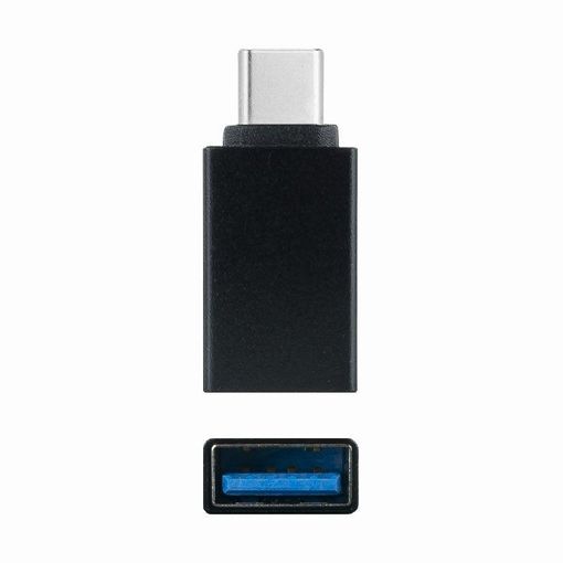 OTG adaptador MICRO USB hembra a USB-C macho Aluminio