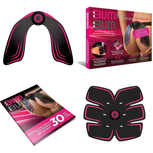 Electroestimulador Nalgas Abdominales Fitness Bum Bum Tonifica Glúteos con  Ofertas en Carrefour