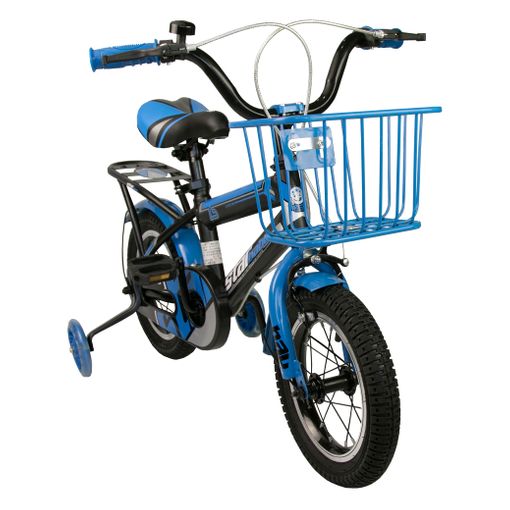 Bicicleta Infantil Para Niñas-niños 3 A 4 Años 12 Pulgadas Color Azul