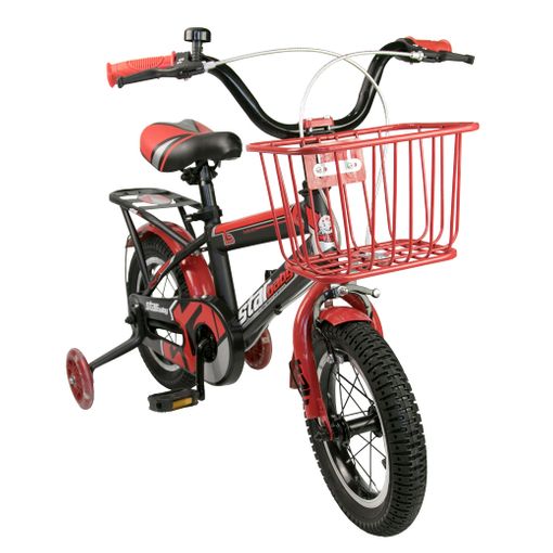 Airel Bicicletas Infantiles Para Niños Y Niñas De 4 A 7 Años Con Ruedines Y  Cesta, 16 Pulgadas con Ofertas en Carrefour