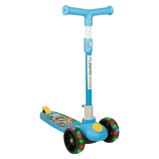 Homcom Patinete Infantil con Frenos y Manillar Ajustable Verde