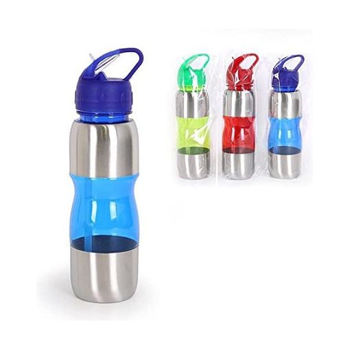 Bidón Deportivo Bewinner Metal Plástico 600 Ml