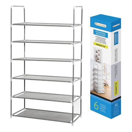 Zapatero Confortime Metal Plástico 3 Niveles (40 X 19 X 44 Cm) con Ofertas  en Carrefour