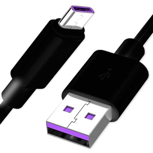 Cable Usb Cargador Tipo C Carga Rápida Super Reforzado 5a 1m