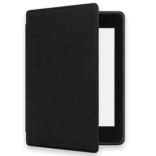 Funda Libro Con Tapa Rigida Para  Kindle Paperwhite 6 Piel Negro  Iman Eco con Ofertas en Carrefour