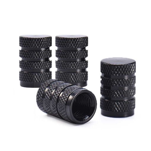 4 Tapones Hexagonales De Color Negro De Aluminio Para Ruedas De  Automoviles.válvula Schrader Ociodual con Ofertas en Carrefour