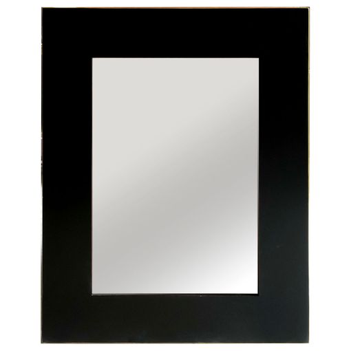 Espejo De Pared Ovalado Picciano Aluminio - 30 X 60 Cm - Negro Mate  [en.casa] con Ofertas en Carrefour