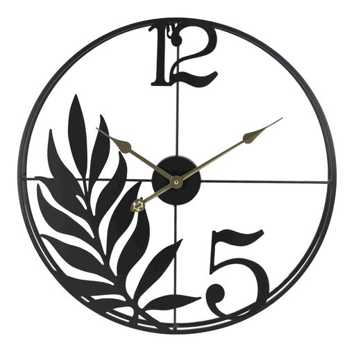 Reloj de Cocina para la Pared (Negro) - Tienda Eurasia