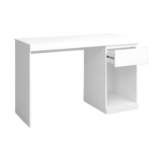 Topkit, Mesa De Escritorio Burgos 5210, Mesa De Ordenador Pequeña, mesa De  Escritorio Con Cajon Y Puerta, Blanco con Ofertas en Carrefour