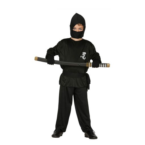 ▷ Disfraz Ninja clásico negro para Hombre