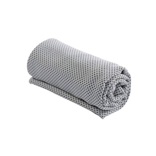 Toalla De Secado Rápido Para Sudor Fitness Gimnasio Tela De Microfibras  Refrigerante Para Deporte 100x30 Cm Color Gris con Ofertas en Carrefour