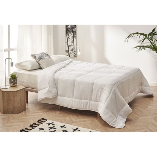 WAVVE Edredón Relleno Nórdico para Cama 105/120, Edredón de Fibra 300gr/m²,  Ligero, Suave, Transpirable para Otoño e Invierno (200x200 cm) : :  Hogar y cocina