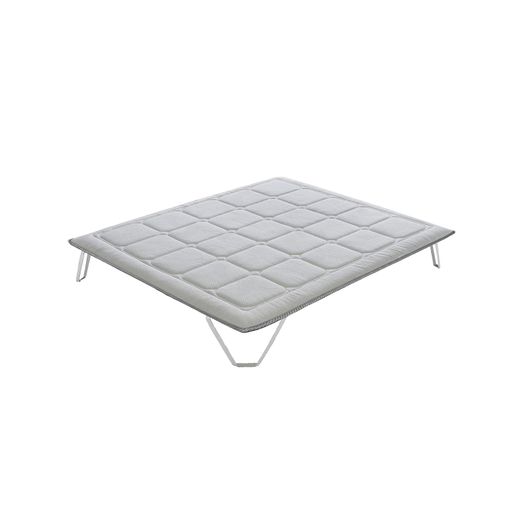 Topper Sobrecolchon Royal De 150 X 190 Para Cama 150 Con Visco Gel Y  Acolchado De Espuma con Ofertas en Carrefour