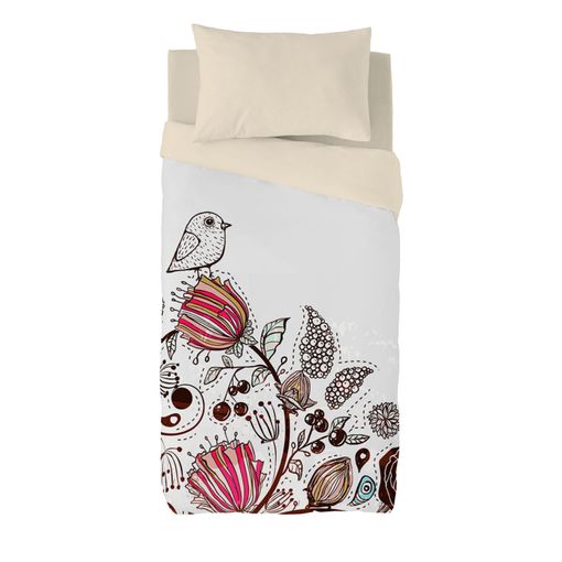 Funda Almohada Lisa Percal 200h Blanca Cama 150/160 50x75