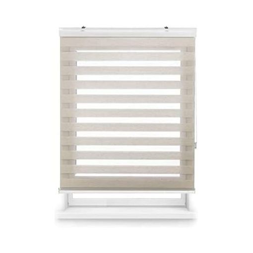 Estor Noche Y Día Estores Enrollables Con Doble Tejido Para Ventanas Lino,  100 X 180cm con Ofertas en Carrefour