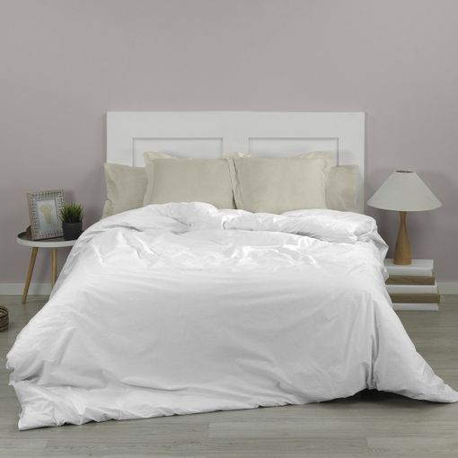 ROPA DE CAMA 100% ALGODÓN BLANCA CAMA 150 Modelo - FUNDA ALMOHADA