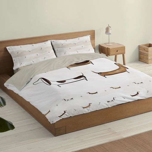 Cotton Artean - Funda Nordica Kado Cama De 135 ( 220 X 240 Cm ) Cierre Con  Cremallera con Ofertas en Carrefour