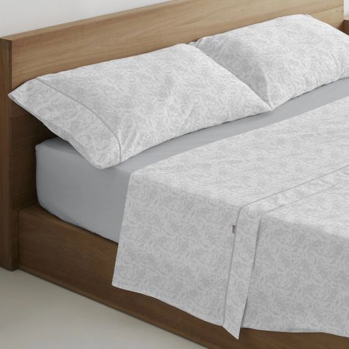 Juego de sábanas INDI percal algodón 180 hilos multicolor Cama 150