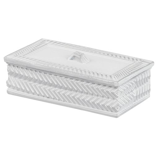 Caja Costurero De Madera Blanca De 7x22x10 Cm con Ofertas en Carrefour