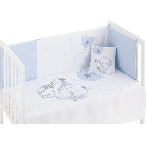 Edredón + Protector 70x140 Cm Elefantino Azul Pekebaby con Ofertas en | Ofertas Carrefour Online