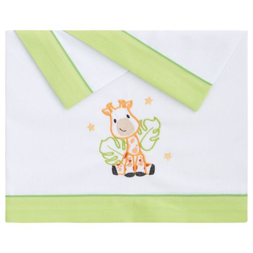 Tríptico Sábana Franela Algodón Cuna (60x120 Cm) Jungle Pekebaby con  Ofertas en Carrefour