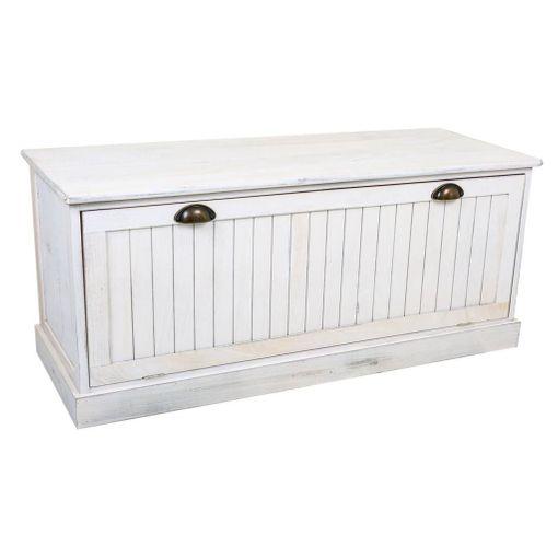 Caja Costurero De Madera Blanca De 7x22x10 Cm con Ofertas en Carrefour