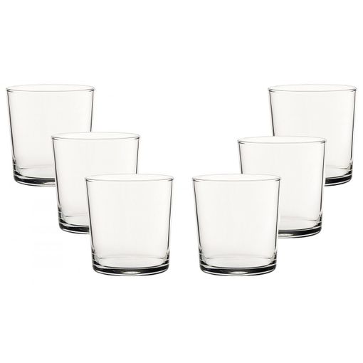 Vaso De Pinta 36cl, Corte Caliente, 6 Uds. Vajilla Elegante Y Moderna Set De 6 - Hogar Y Más