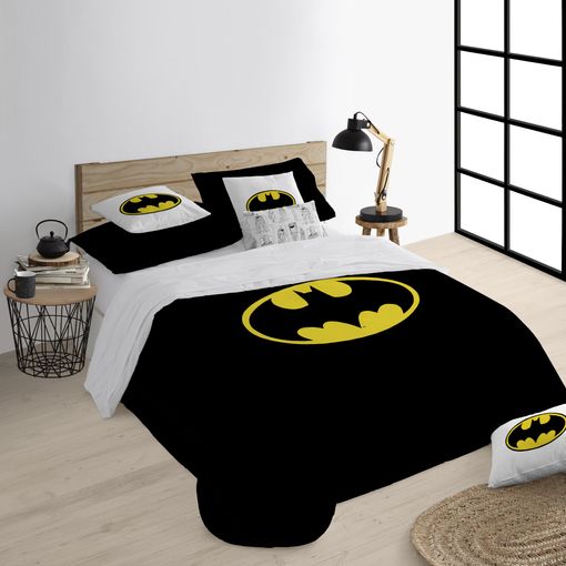 Funda Nórdica Con Botones 100% Algodón Batman Features / 200x200 Cm con  Ofertas en Carrefour