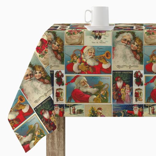 Mantel Resinado Antimanchas Merry Christmas 1 / 100x140 Cm con Ofertas en  Carrefour