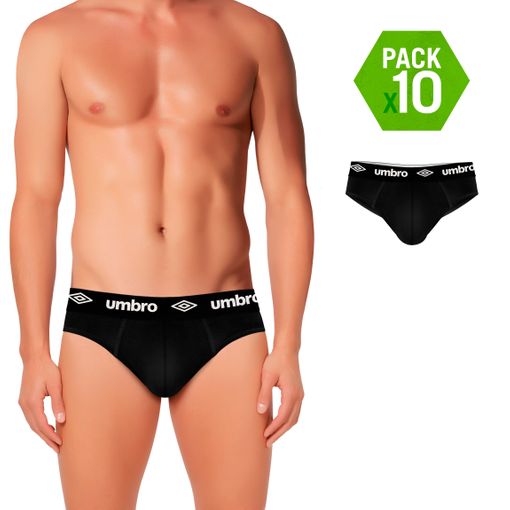 Pack De 6 Calzoncillos Boxers Para Hombre Algodón Umbro Surtidos