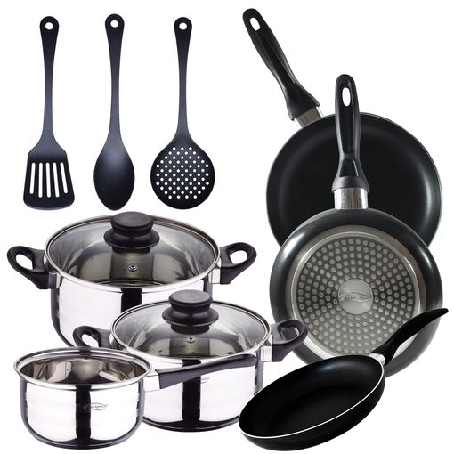 Juego 5 Utensilios De Cocina Fabricadas En Acero Inoxidable con Ofertas en  Carrefour