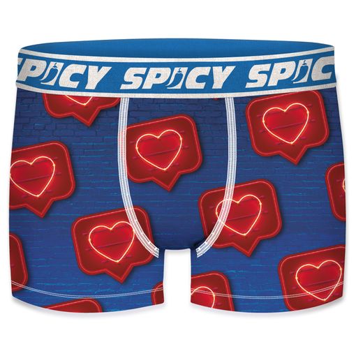 Calzoncillos Boxer Para Hombre Poli ster Y Elastano Spicy Multicolor