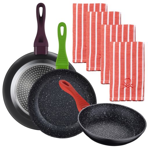 Set 4 Sartenes De Aluminio Fundido 20/24/28/30 Cm San Ignacio Energy Pro  con Ofertas en Carrefour