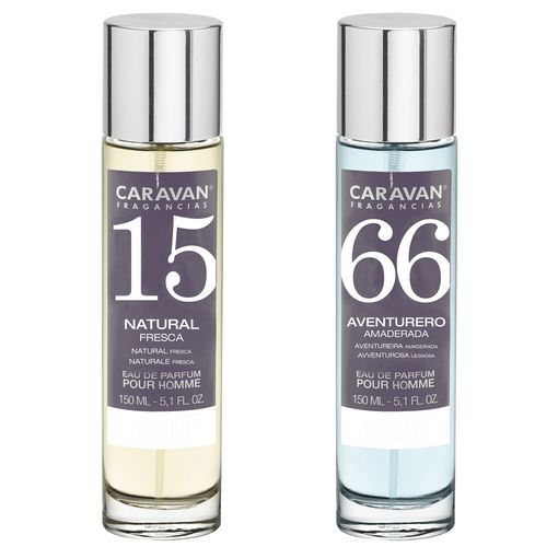 Set De 2 Perfumes Caravan Hombre Nº66 Y Nº 15